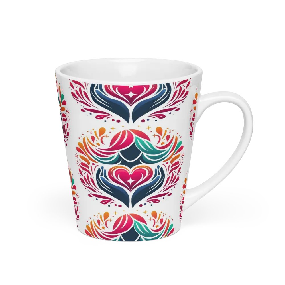 Harmonious Hearts Latte Mug product image (2)