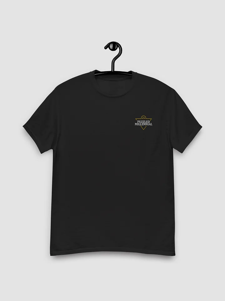 Puzzled Millennial - Embroidered T-Shirt product image (2)