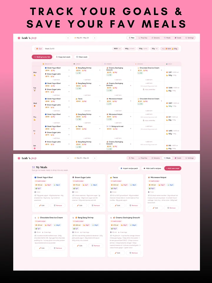 The Ultimate Meal Planner product image (2)
