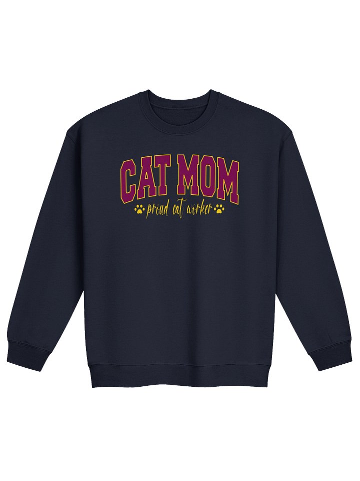 Cat Mom (proud cat worker) - Unisex Adult Sweatshirt product image (13)