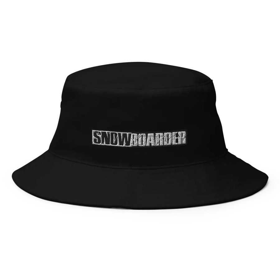 Snowboarder Lockup Logo | Bucket Hat product image (1)