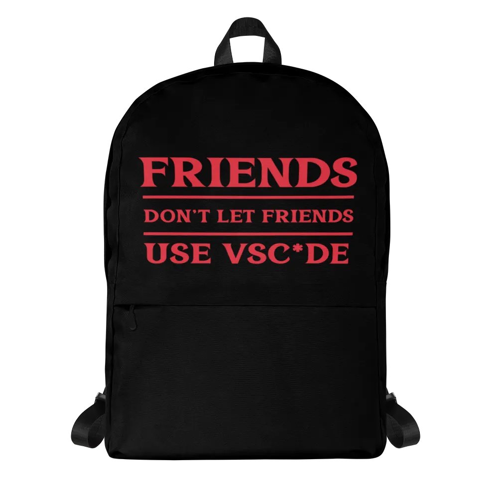 NeovimBTW - Friends != VSC*de Bookbag product image (1)