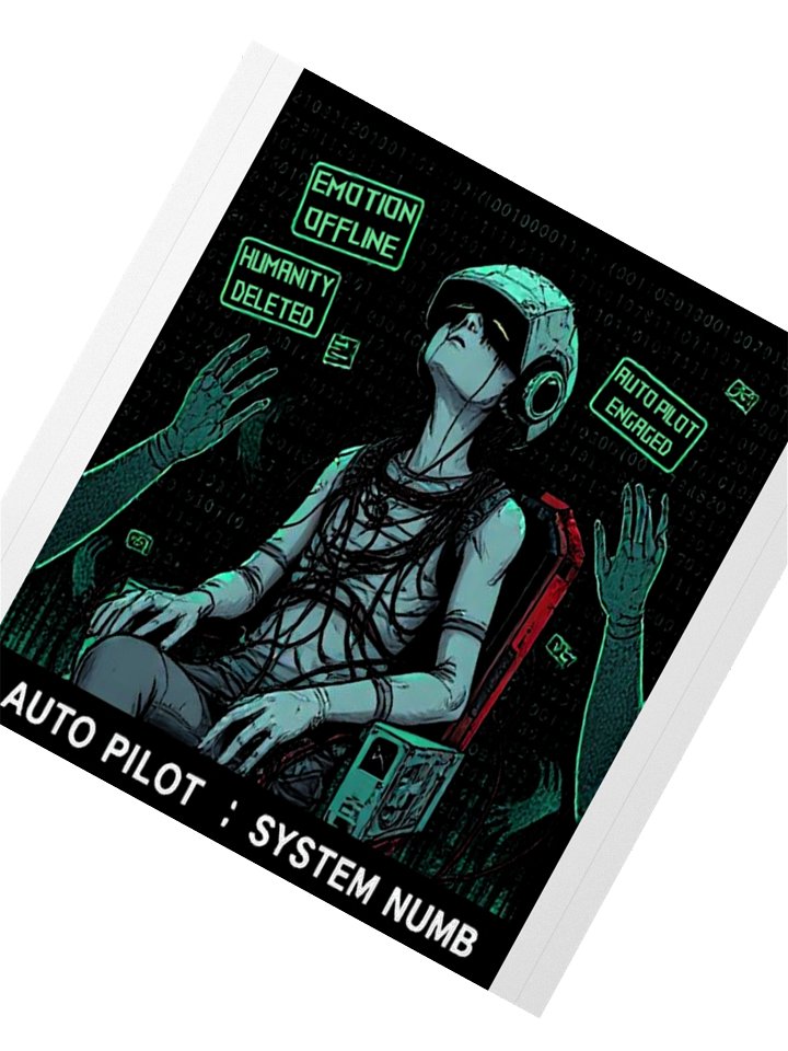 Living in Auto Pilot Stickers 2 product image (7)