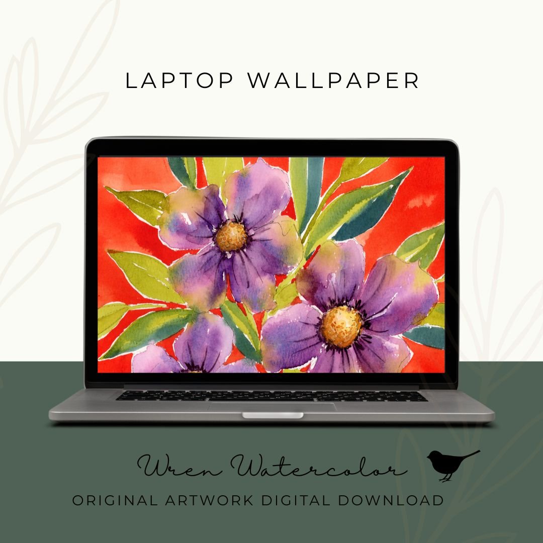 Lime & Lavender Heat Digital Wallpaper Bundle product image (2)
