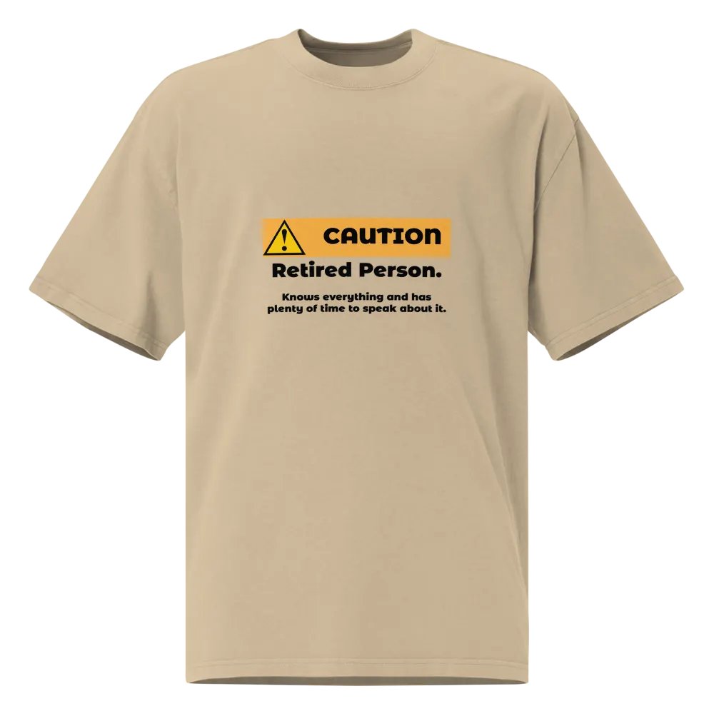 Caution Retired Person product image (1)