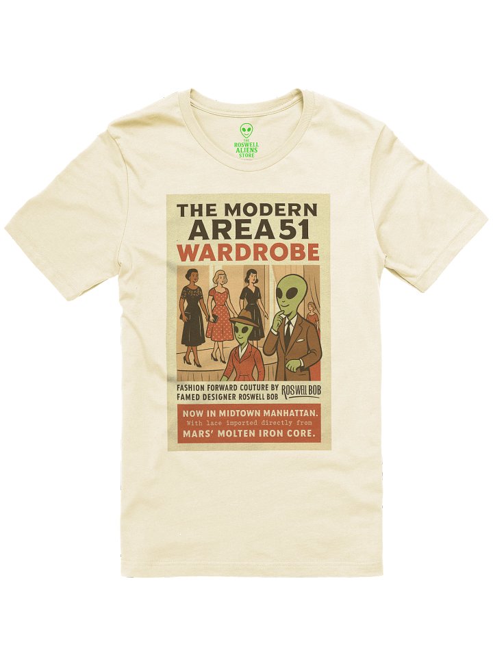 Area 51 Couture Fashion Designer Roswell Aliens 1950's Retro Concert Tee Fit Unisex T-Shirt product image (85)