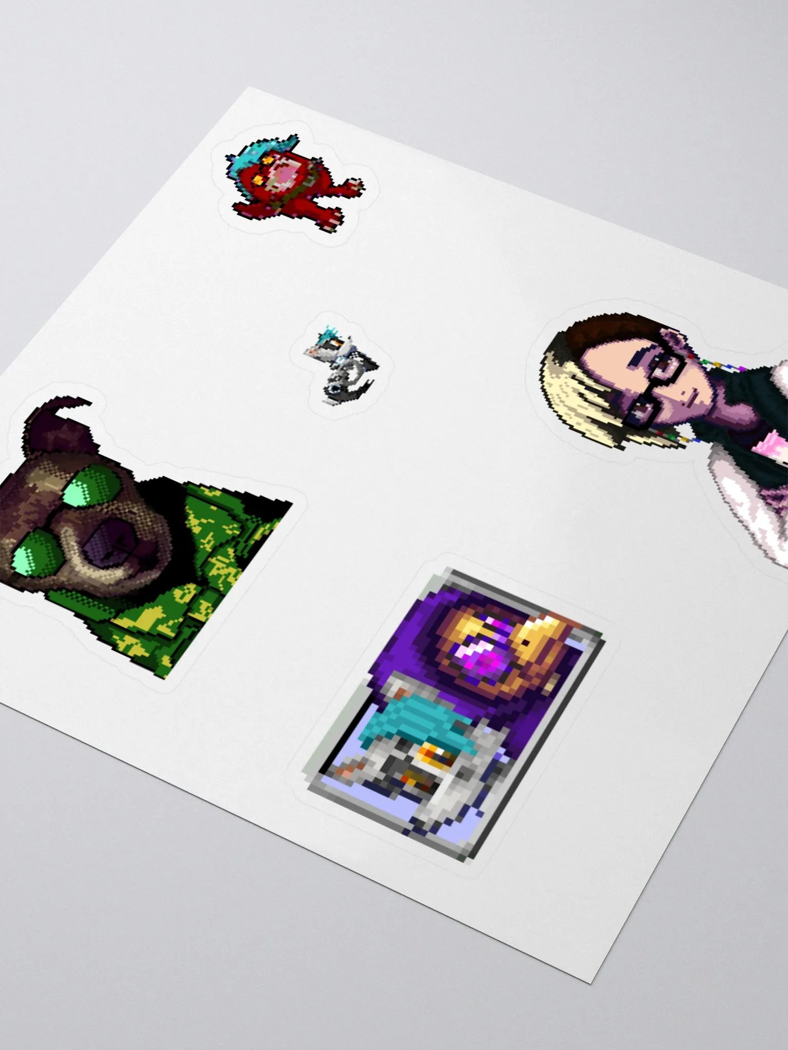 RR Pixels Sticker Sheet - Standard Edition product image (7)