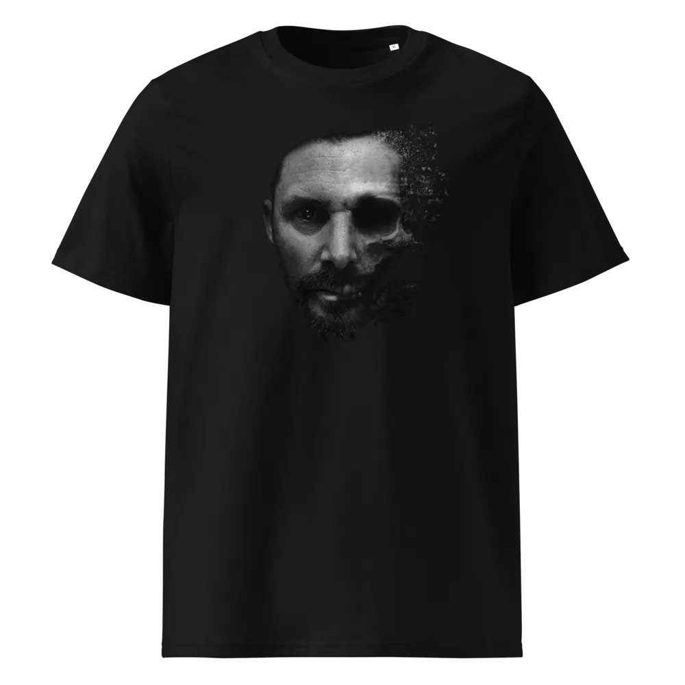 Caspersight Skull Face Ethereal Duality Organic Tee product image (1)