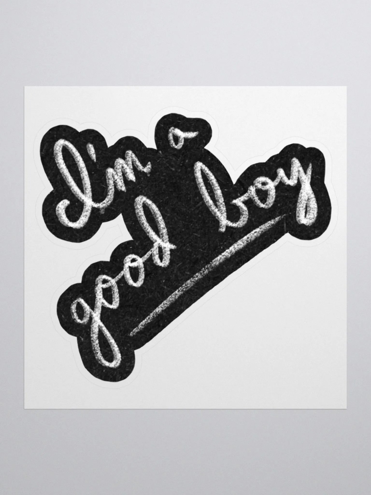 I'm A Good Boy Sticker product image (4)