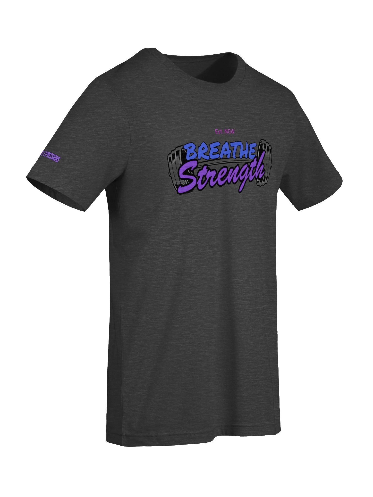 Breathe Strength Est. Now Logo Tee product image (97)