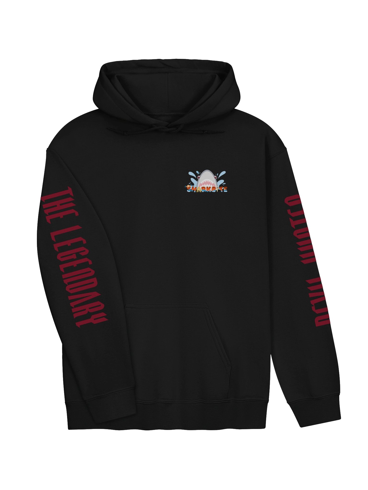 Jackpot! Shark Hoodie w/ Colored Text product image (3)