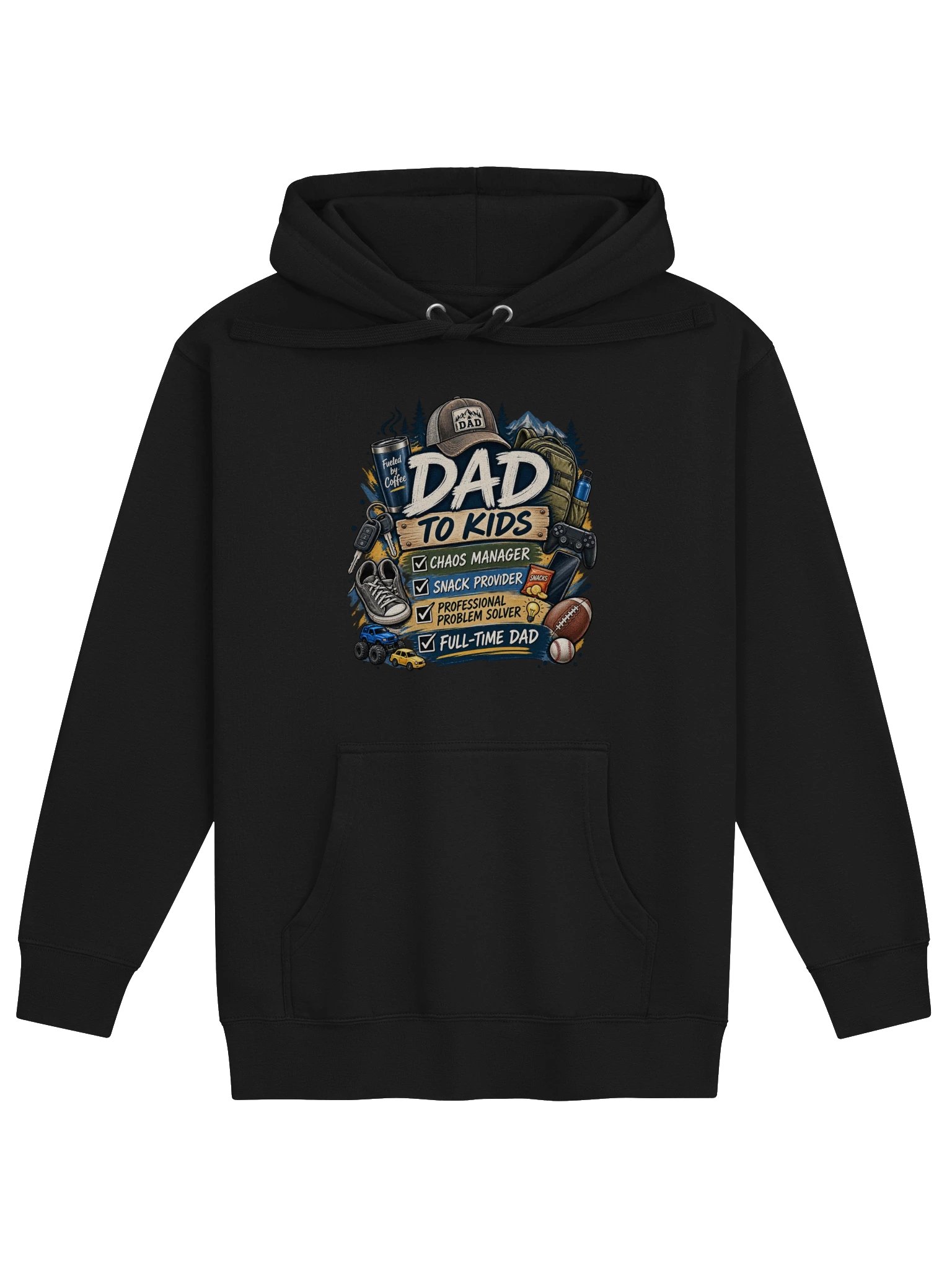 Dad To Kids Hoodie product image (1)