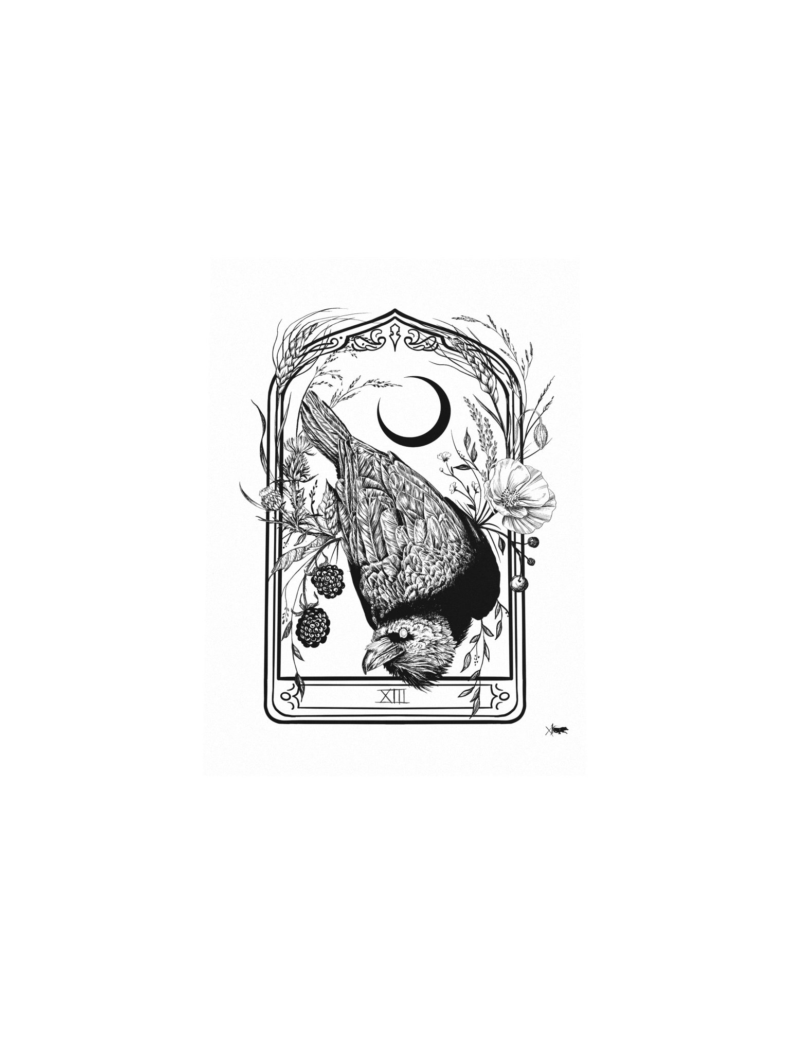 Mystic Raven Print product image (7)