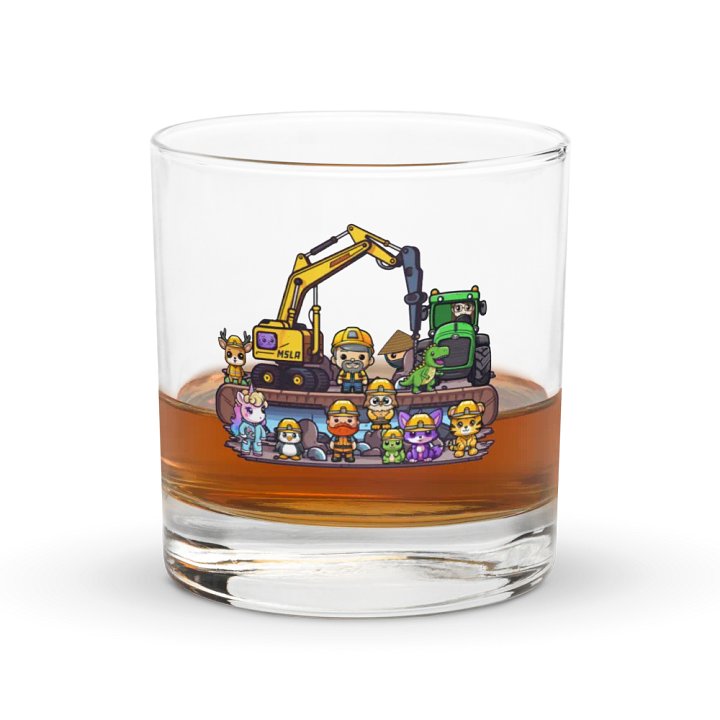 MSLA Pit Crew Rocks Glass product image (1)