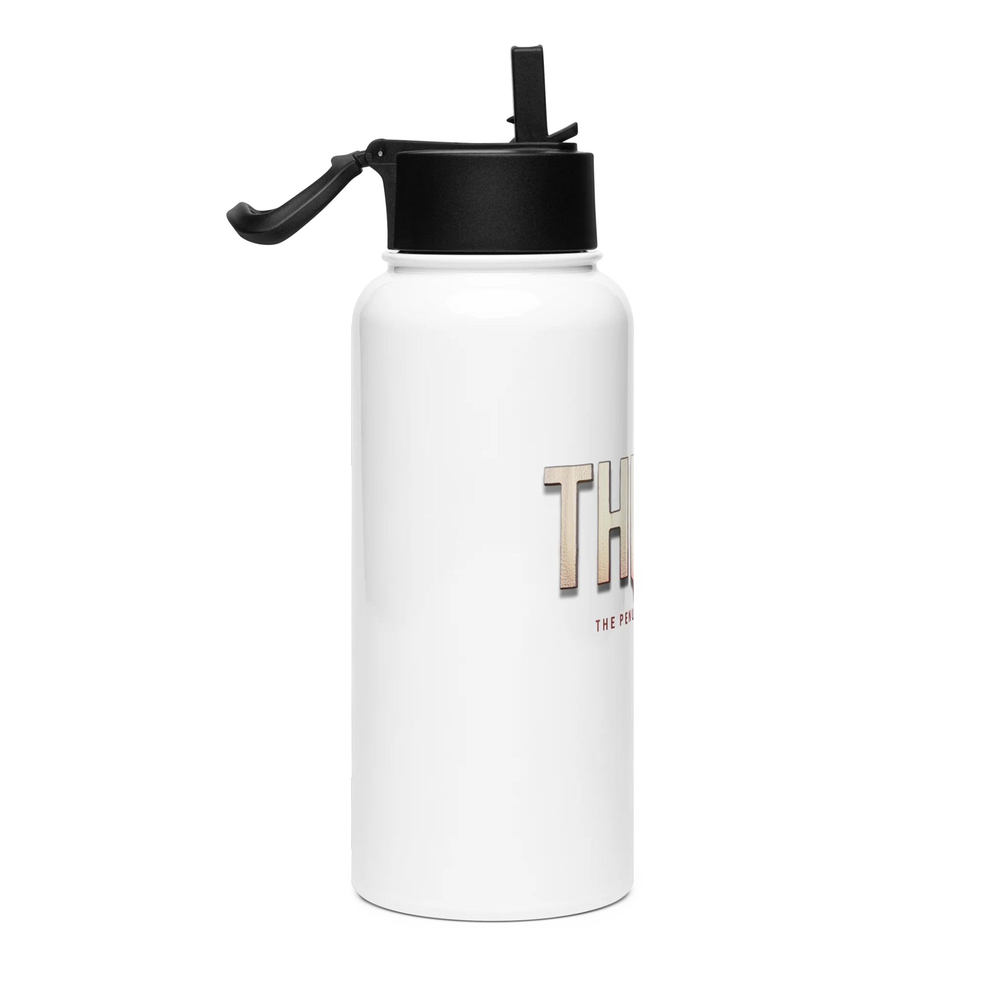 THIRST Stainless Steel Water Bottle with Straw Lid product image (4)