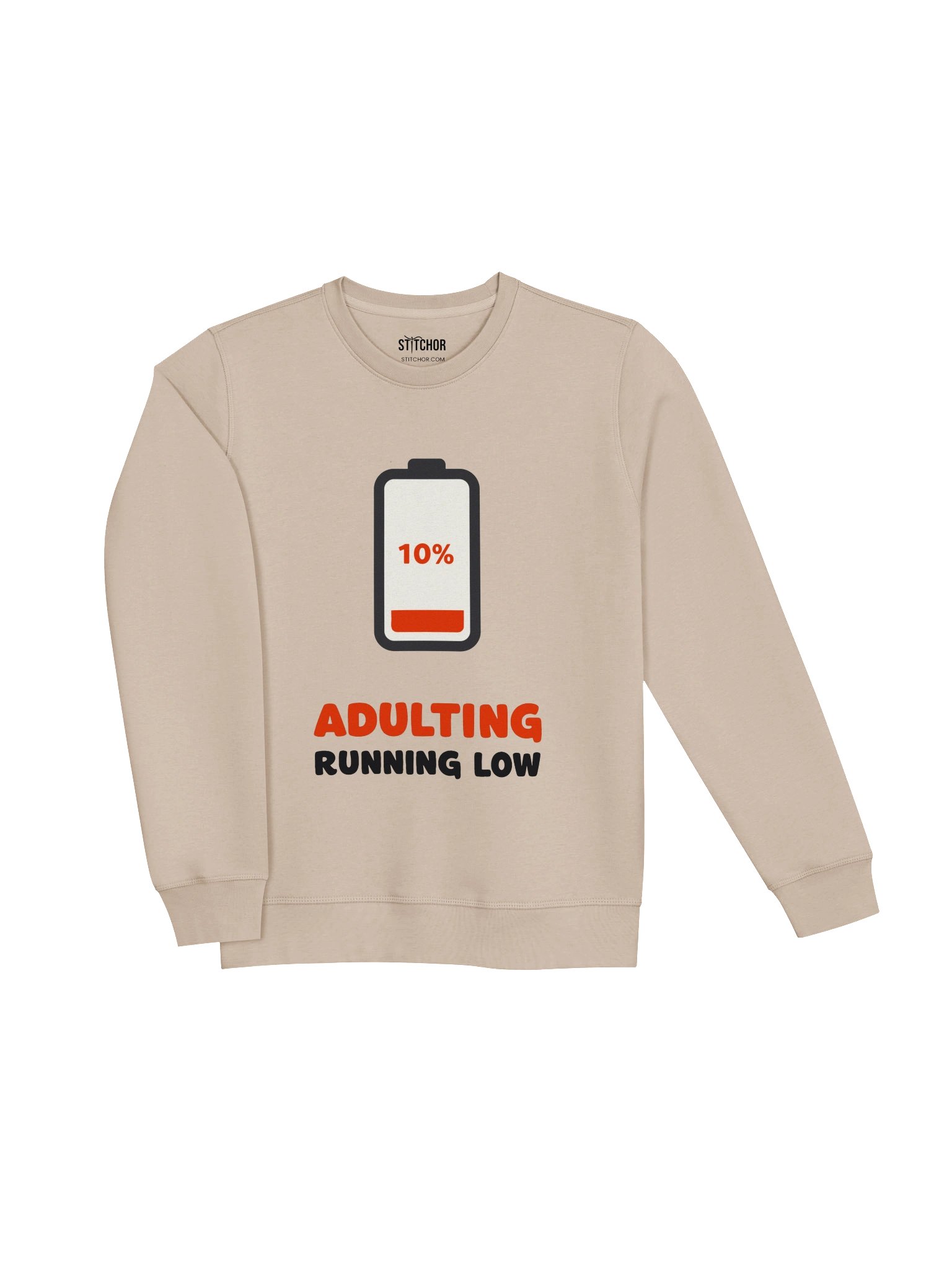 dulting Running Low – Funny 10% Battery product image (7)