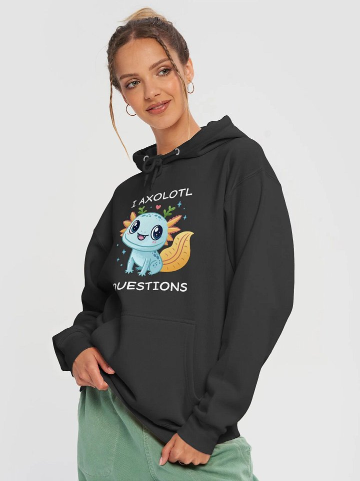 I Axolotl Questions Unisex Hoodie product image (3)
