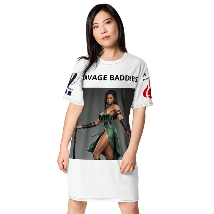 LET GET COOKIN SAVAGE BADDIE DT SHIRT DRESS product image (1)