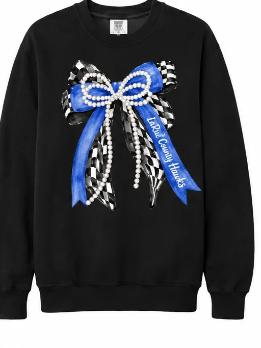 Pearl Necklace Comfort Colors Sweat Shirt product image (1)