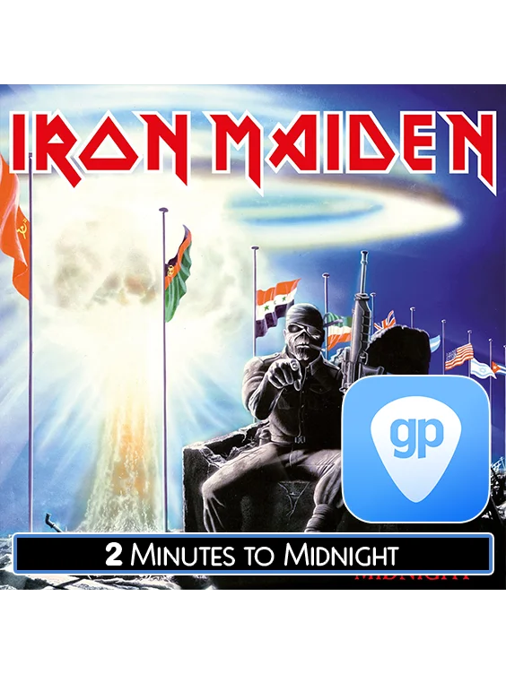 2 Minutes to Midnight | PDF Tab + Guitar Pro | Iron Maiden product image (1)