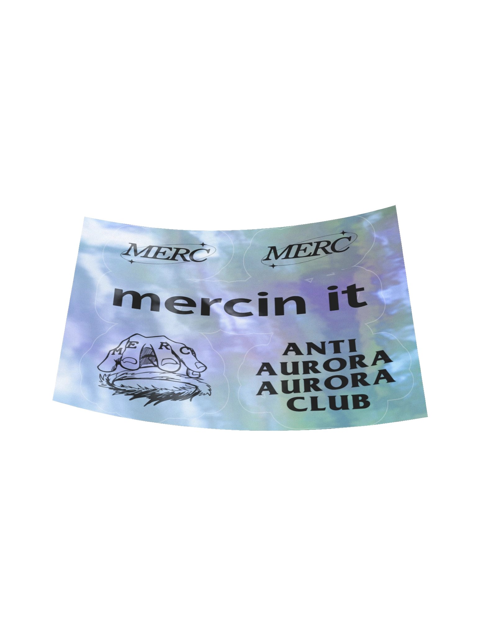 HOLOGRAPHIC MERC STICKERS product image (11)