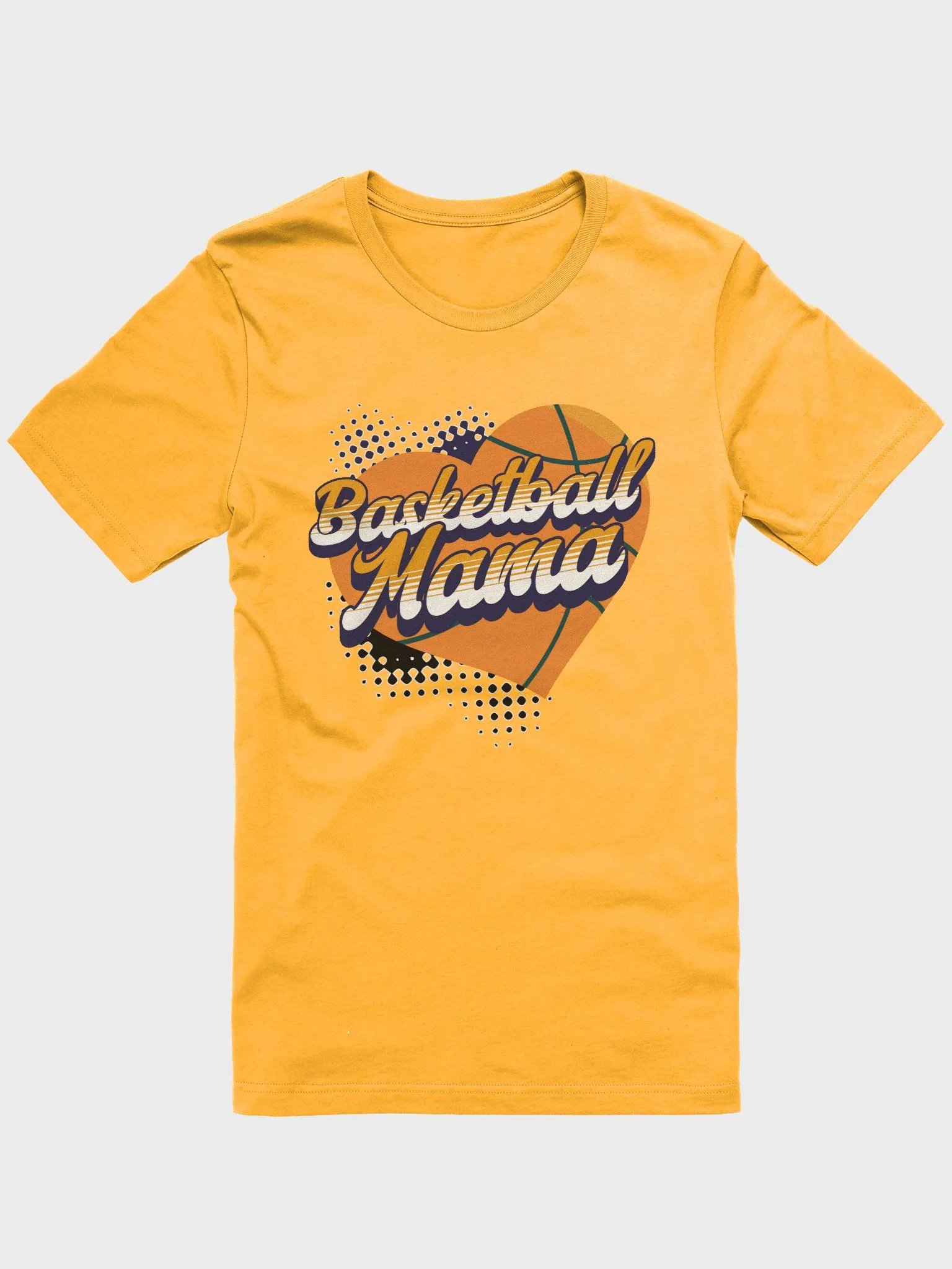 Mama Heart Basketball Tee product image (1)