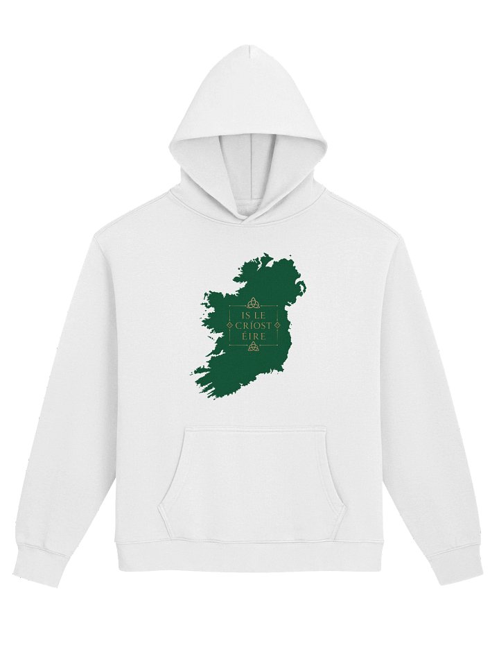 Is Le Críost Éire Celtic Ireland Hoodie product image (1)