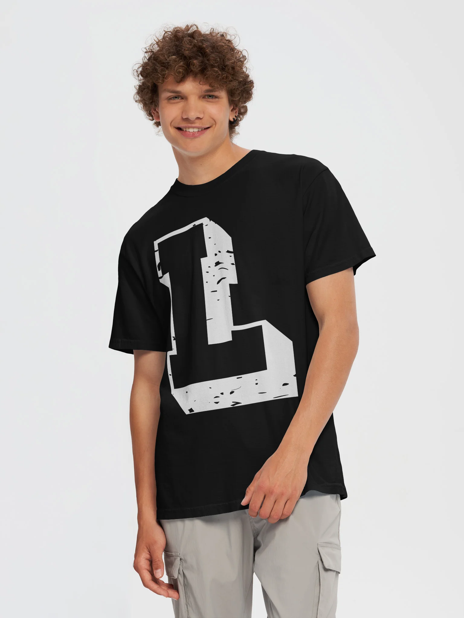 Varsity Letter L | Comfort Colors® Tee product image (5)