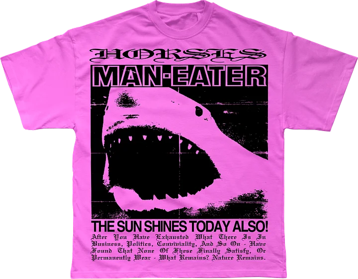 Shark Shirt (Pink) product image (1)