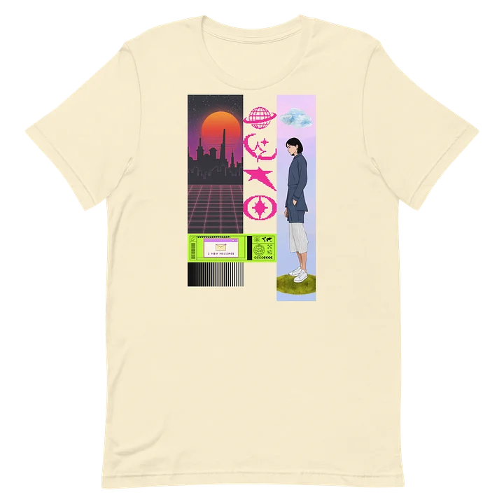 Retro Neon Message Collage Tee product image (27)