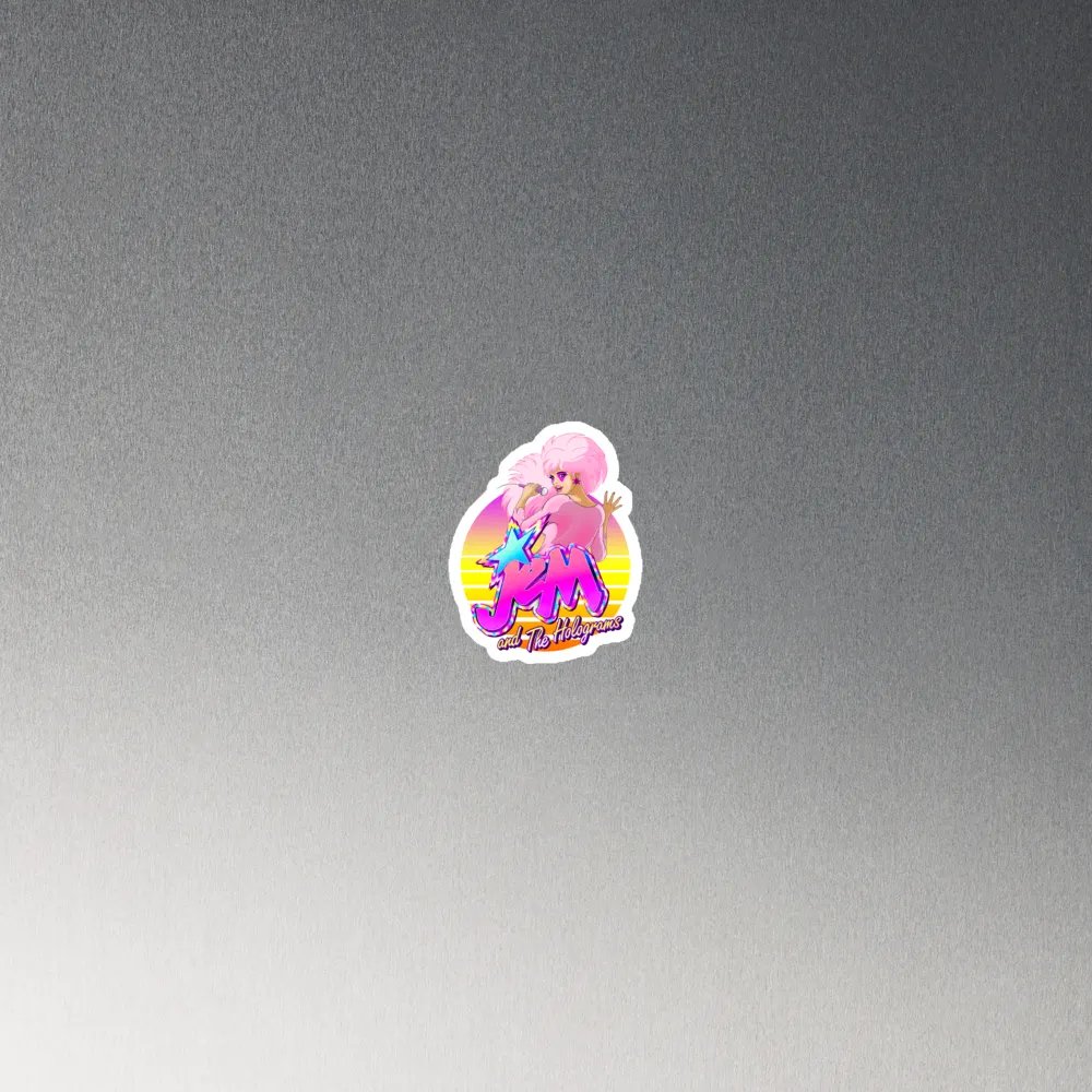 Jem Vaporwave Tribute Magnet product image (4)