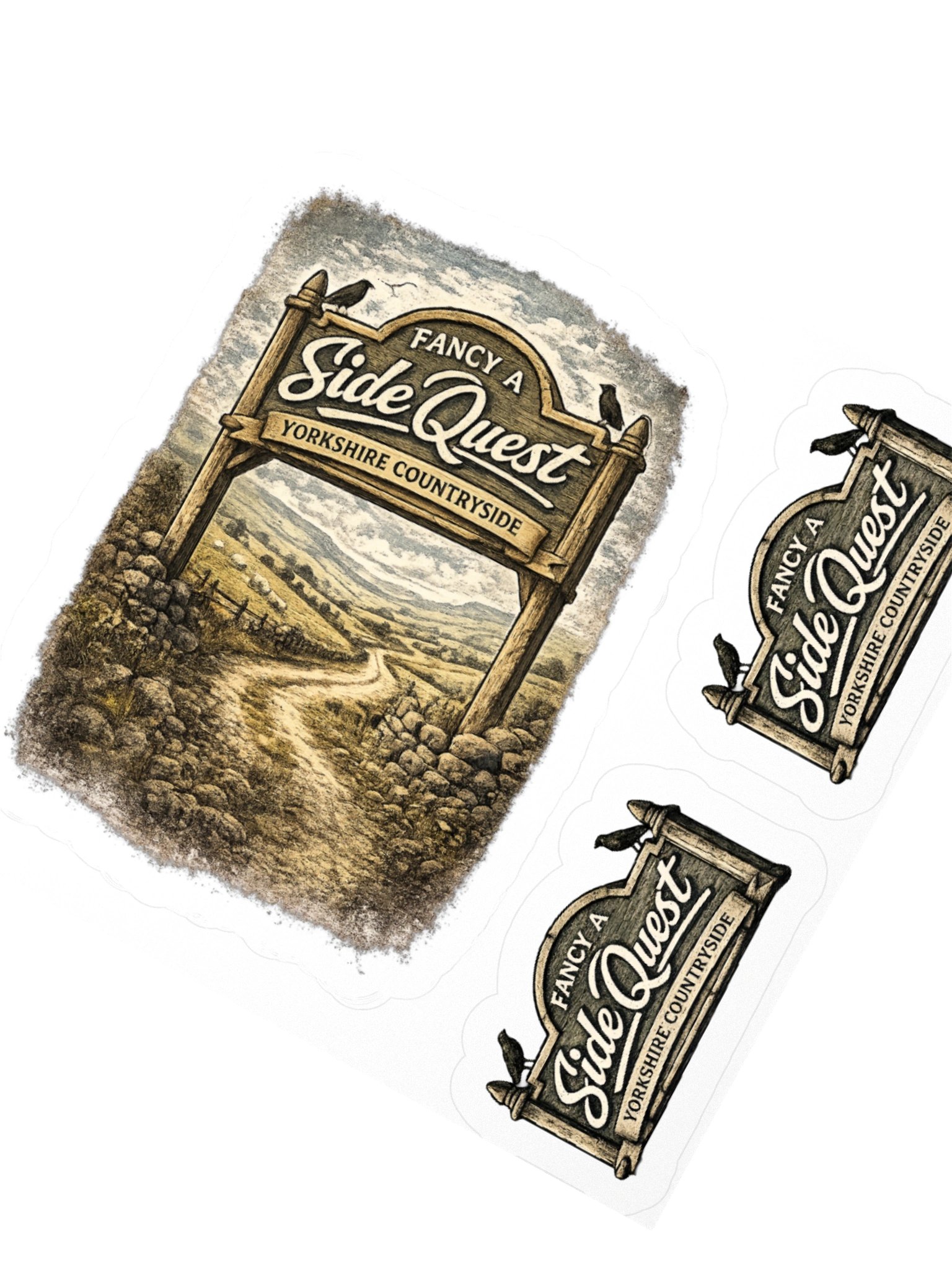 Fancy A Side Quest? Stickers product image (5)