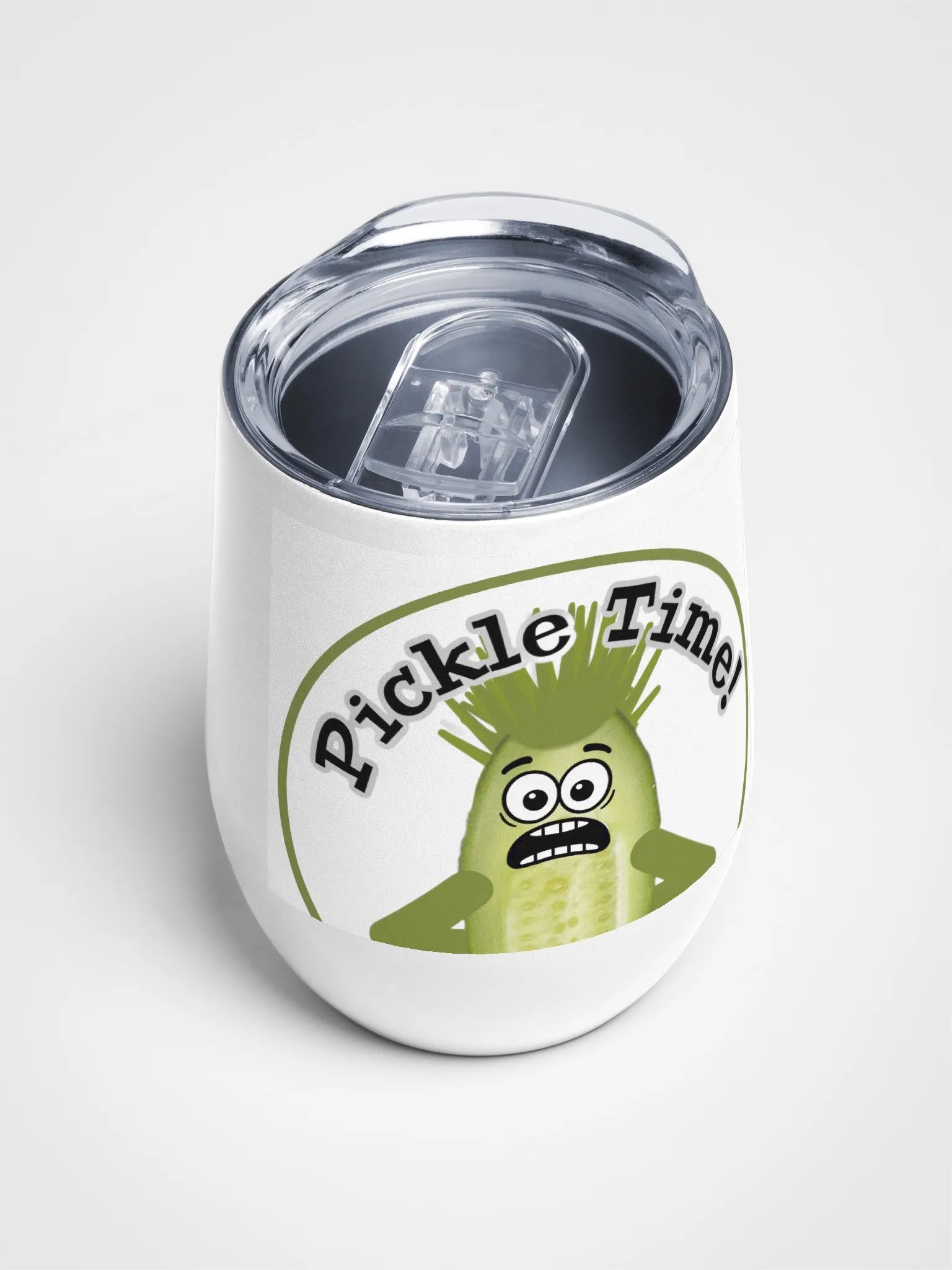 Pickle Time Wine Tumbler product image (4)