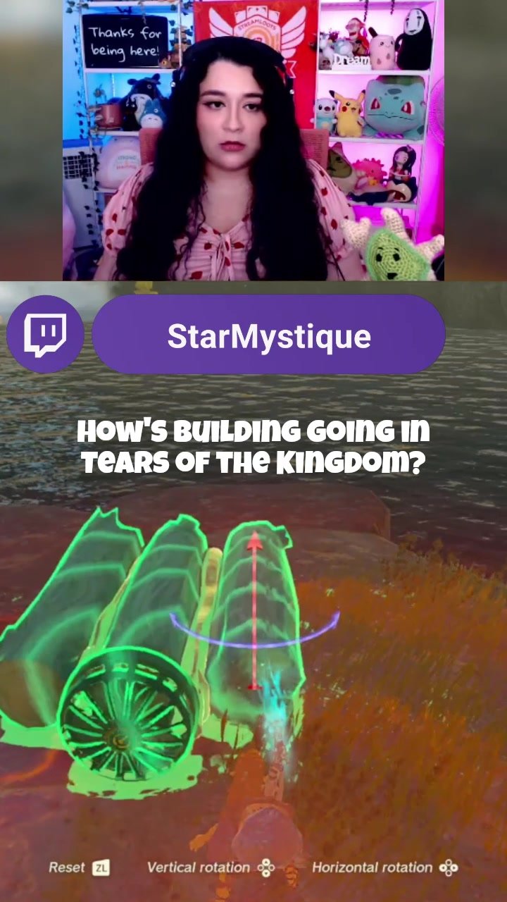 Building in #tearsofthekingdom Star vs Raft 😂 how's yours going? #totk #zelda #zeldatearsofthekingdom #zeldatok #zeldastreamer #zeldafan 