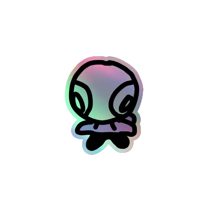 bon holographic sticker product image (2)