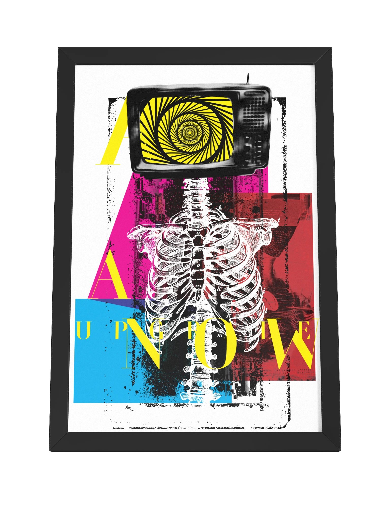 UPGRADE NOW Collage Framed Poster product image (7)