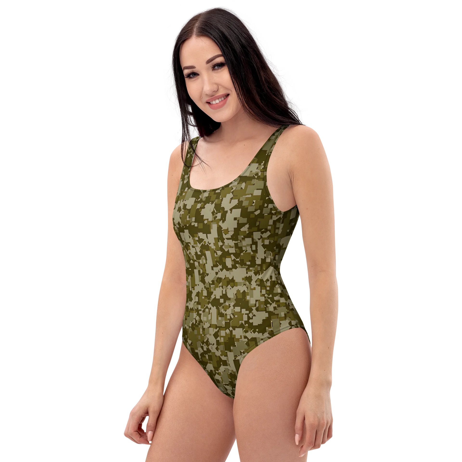 Pixelated Jungle All-Over Swimsuit product image (4)