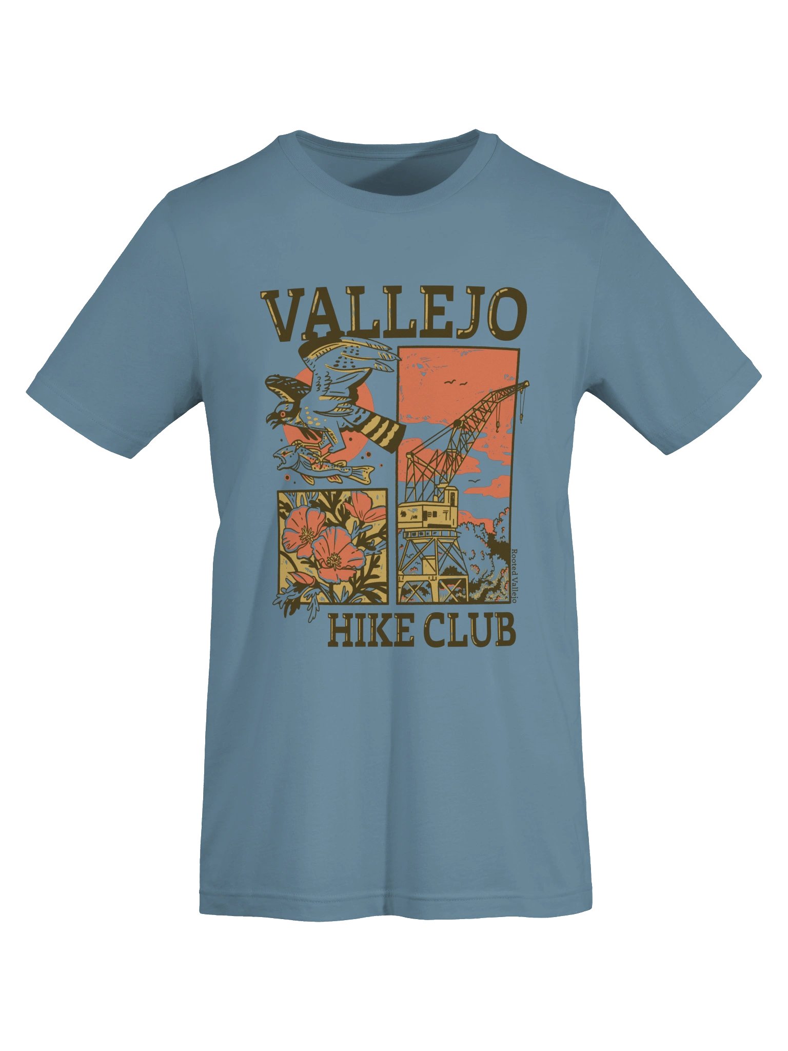 Vallejo Hike Club Osprey - Steel Blue Unisex product image (5)