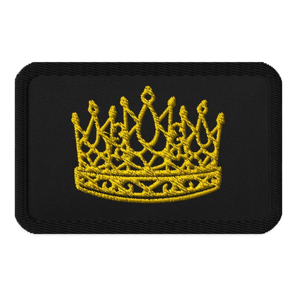 Crown Embroidered Patch product image (1)