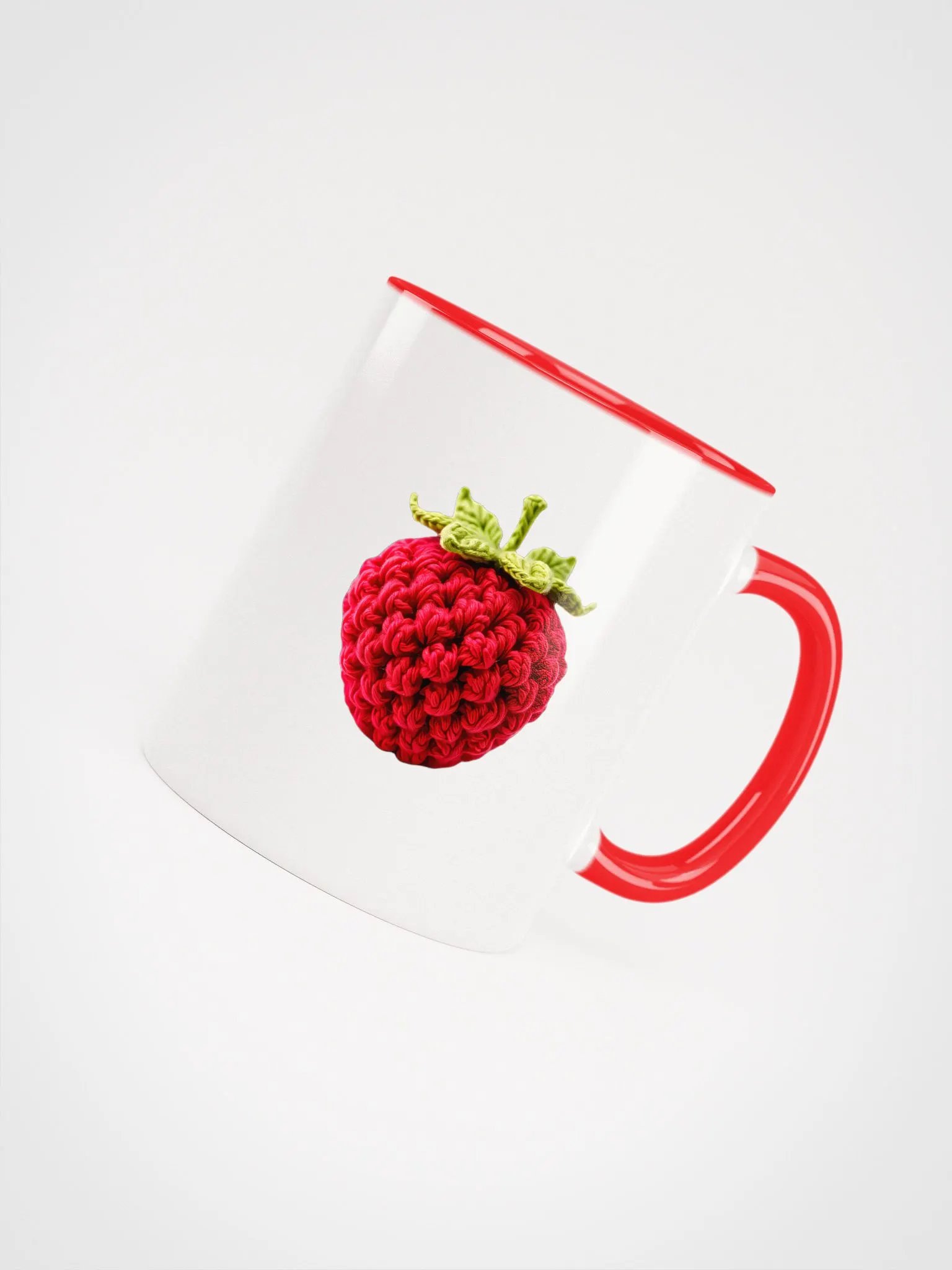 CozyAvocado Ceramic Raspberry Mug #1 product image (4)