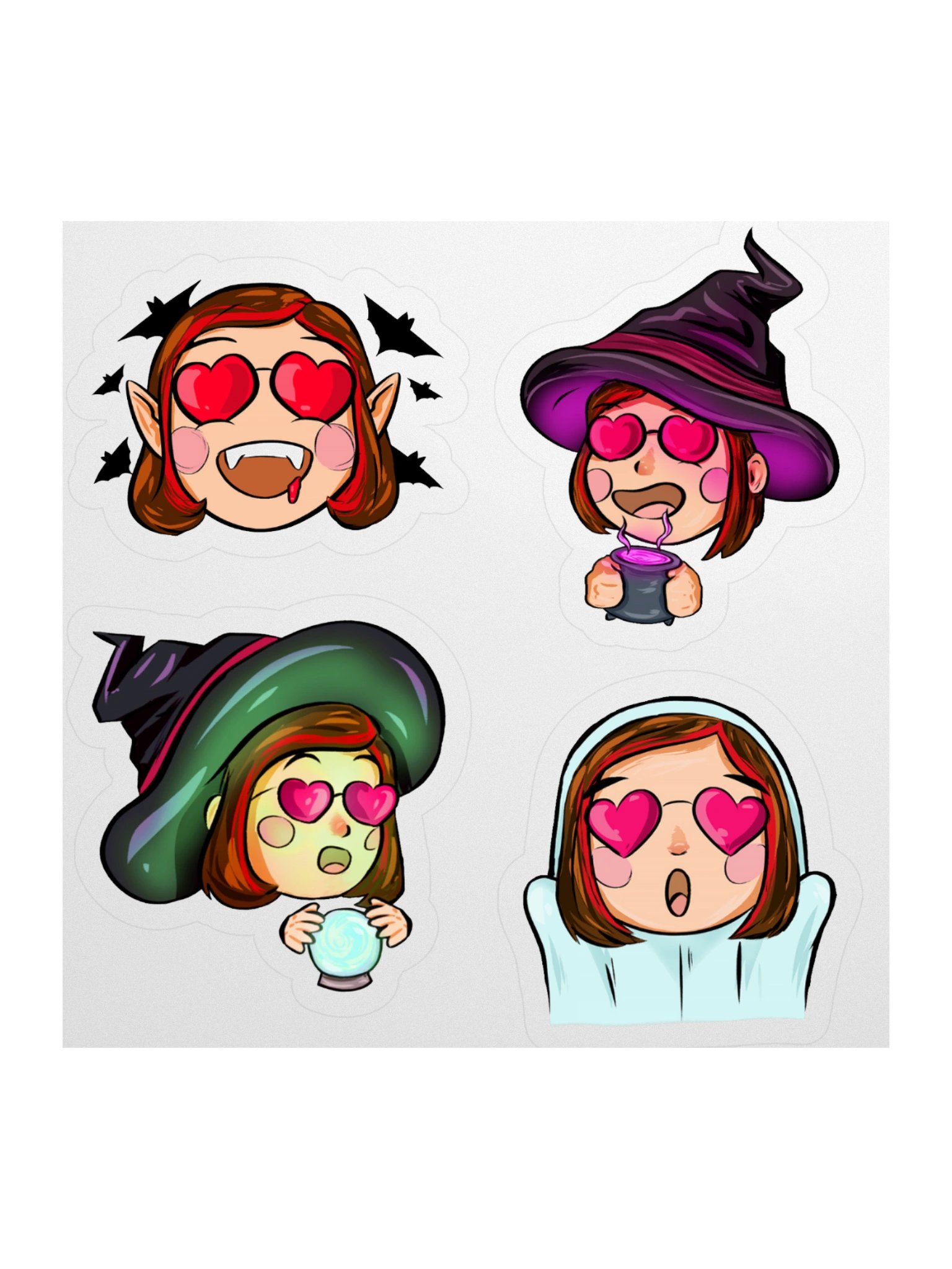 Human1 x Halloween || Kiss-Cut Stickers product image (1)