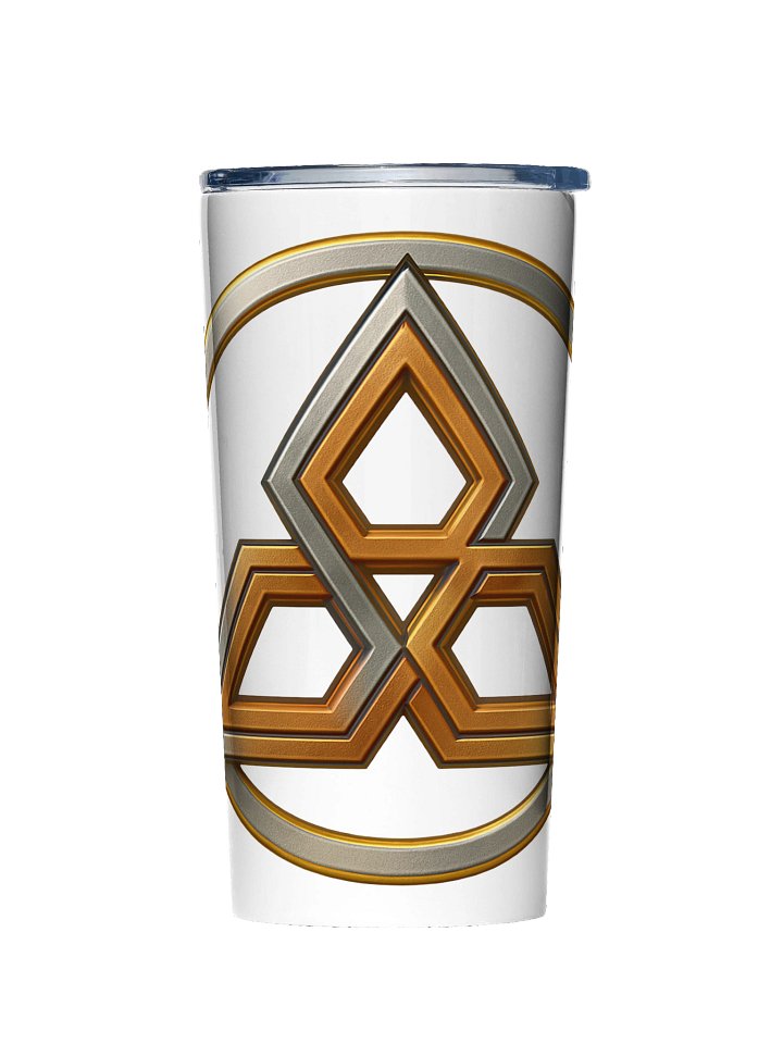 Metal and Blood - Stainless Steel Tumbler White product image (1)