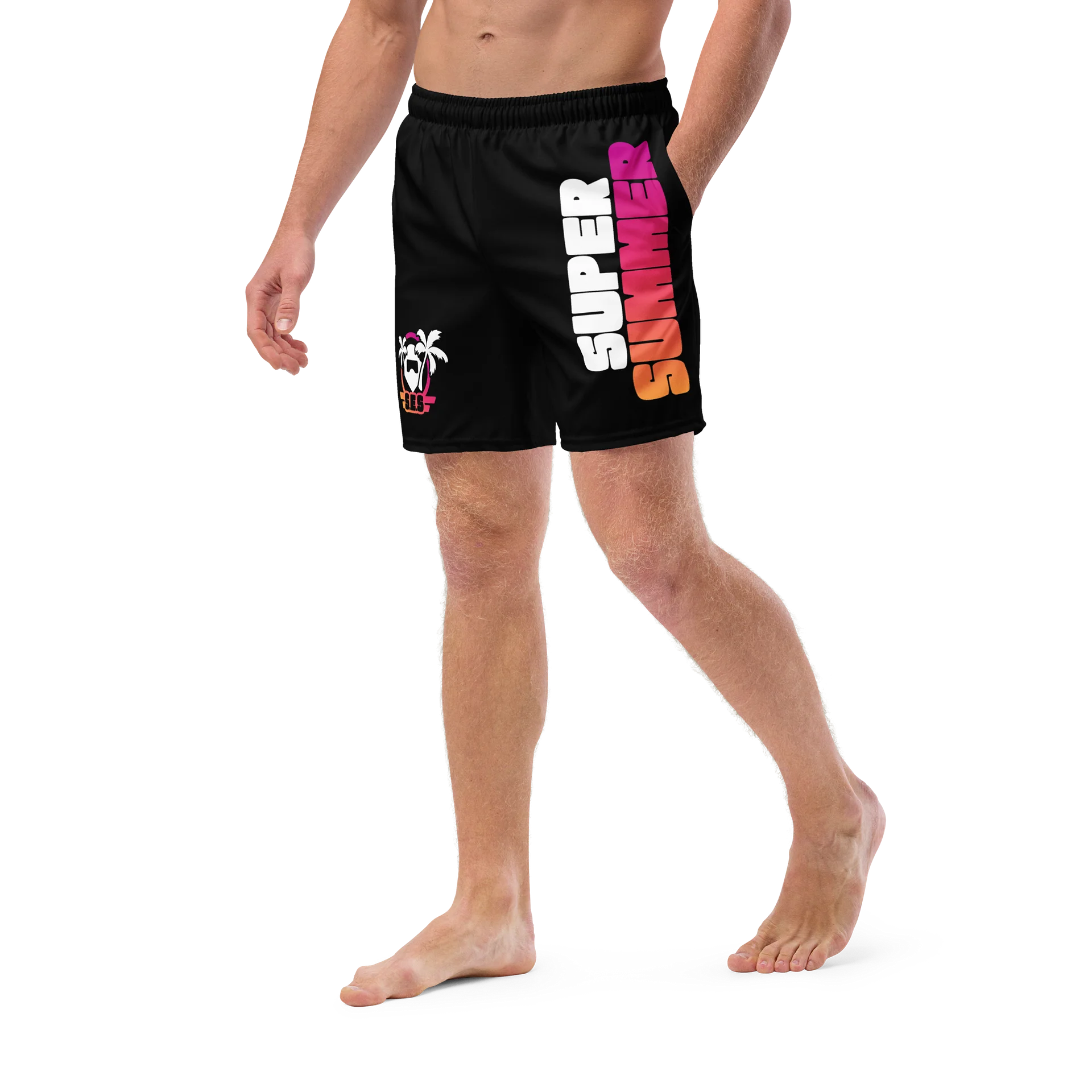 S.E.S Super Summer 26 - Gradient Logo Swimming Trunks product image (5)