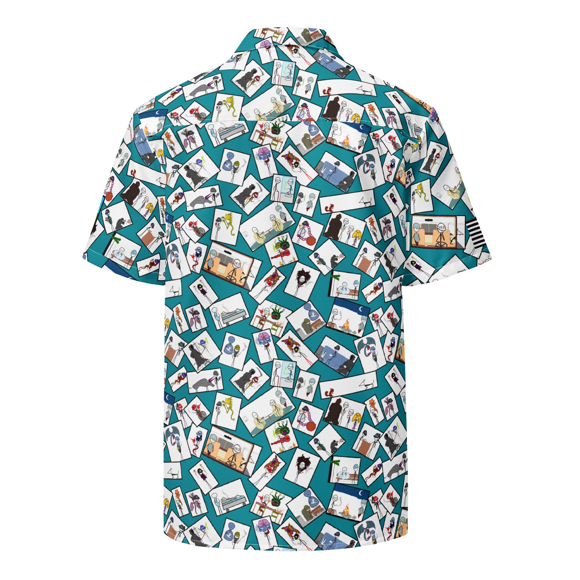 Sticks & Demons Hawaiian Shirt product image (2)