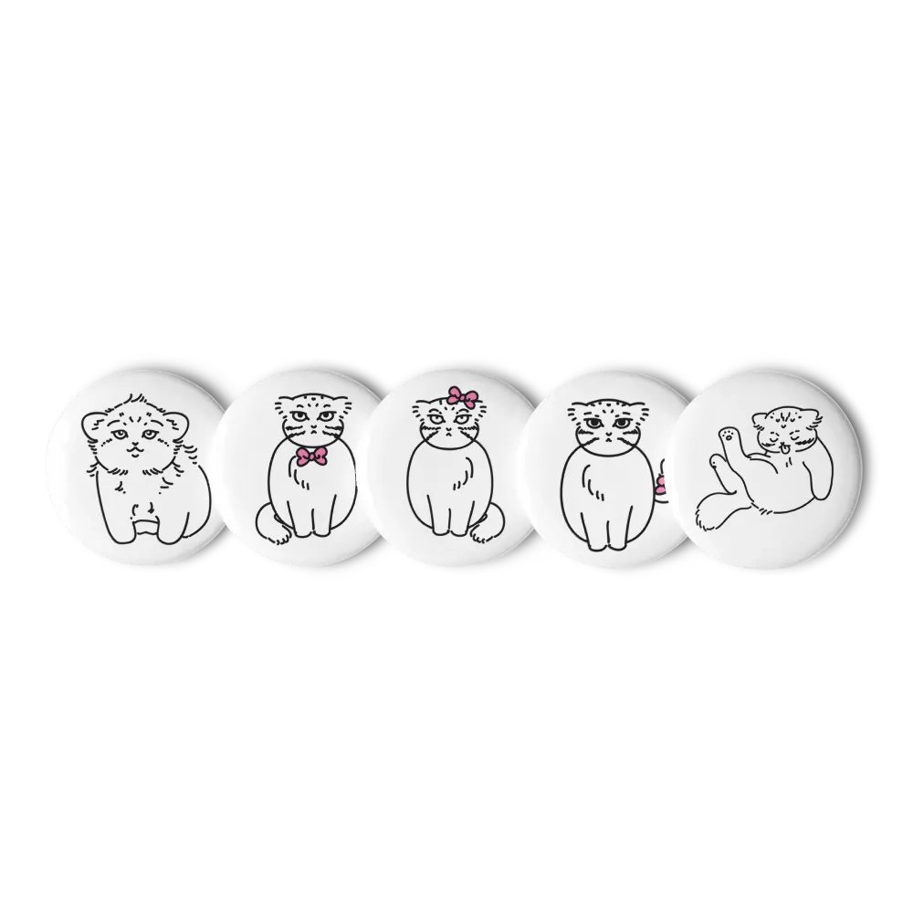 Manul Pin Set 2 product image (5)