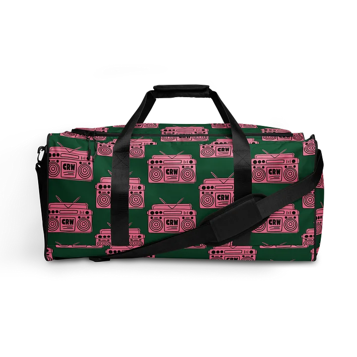 CRW Boombox Pink Logo Duffle Bag product image (1)