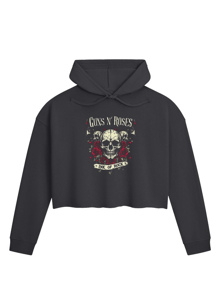Guns N’ Roses Ink of Rock Cropped Hoodie product image (1)