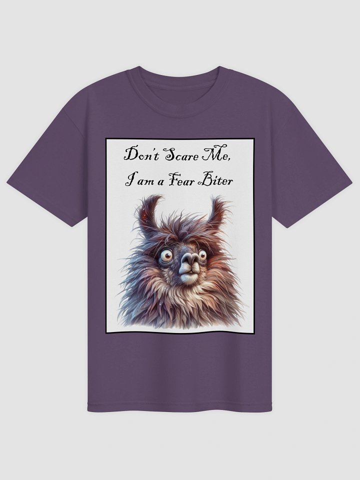 Do Not Scare Me, I am a Fear Biter–Llama Graphic T-shirt product image (65)