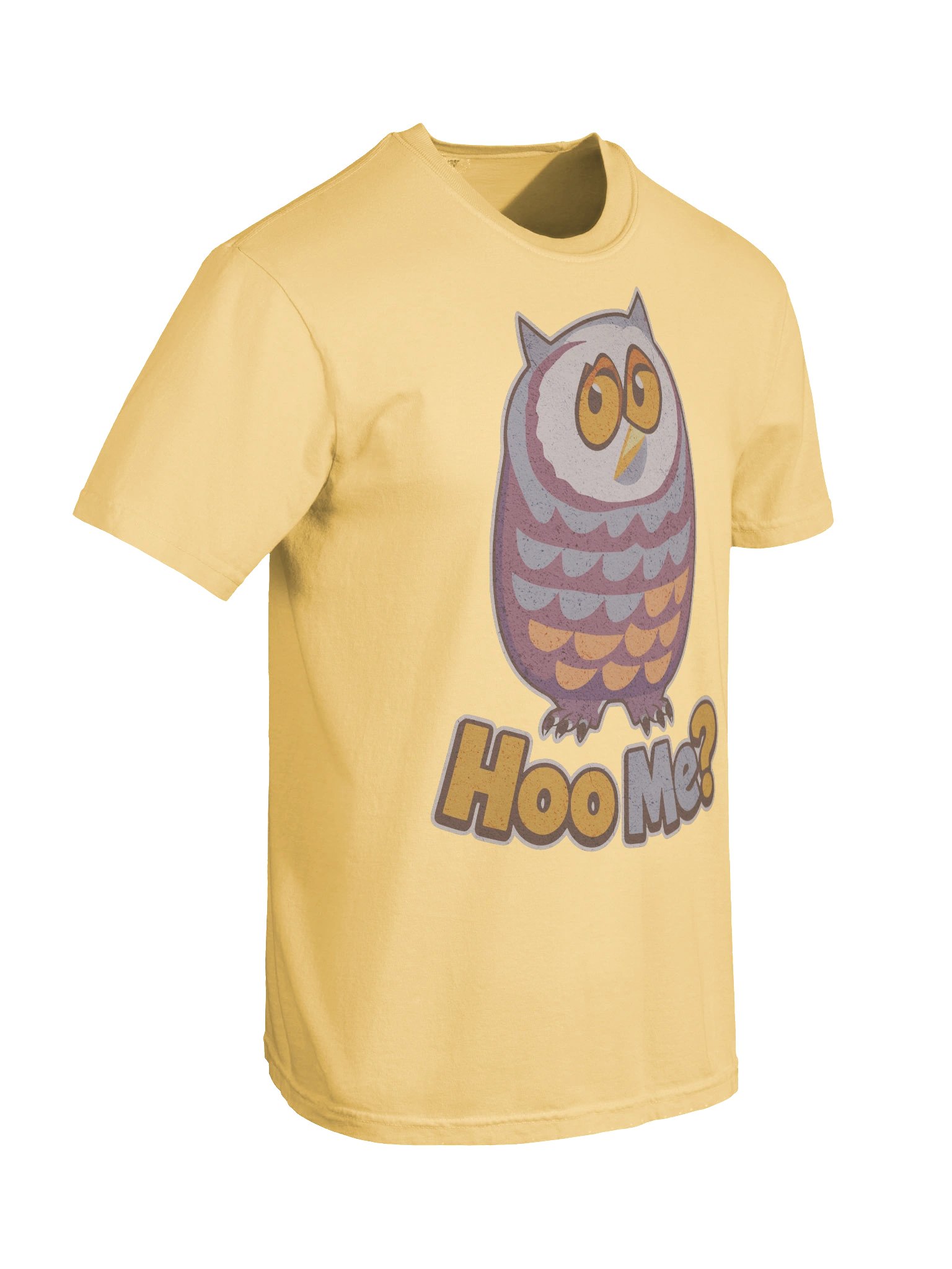 Hoo Me Owl Comfort Colors T-Shirt – Funny Cute Graphic Tee product image (41)