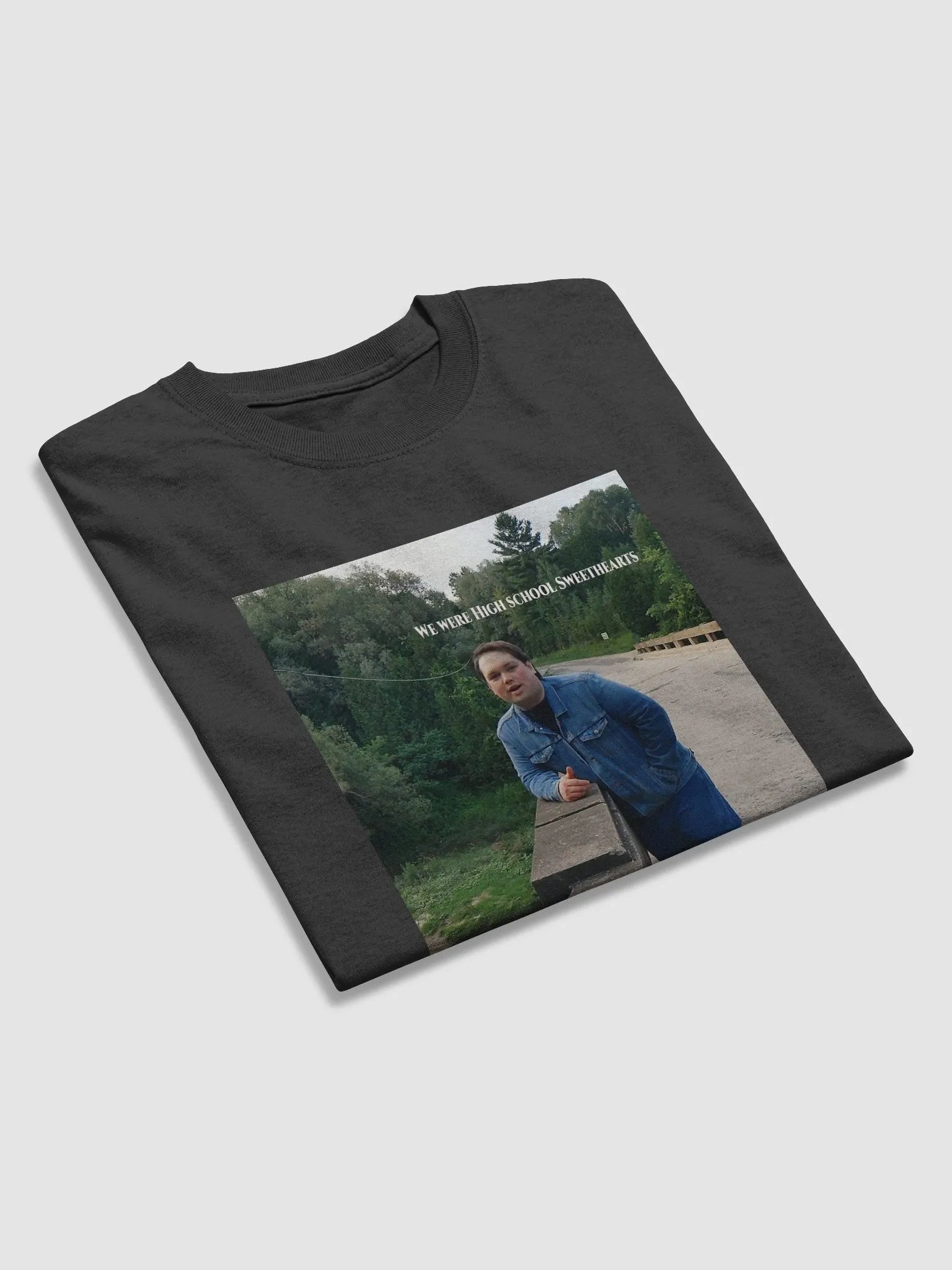 We Were High School Sweethearts Bridge Lean T-Shirt product image (3)